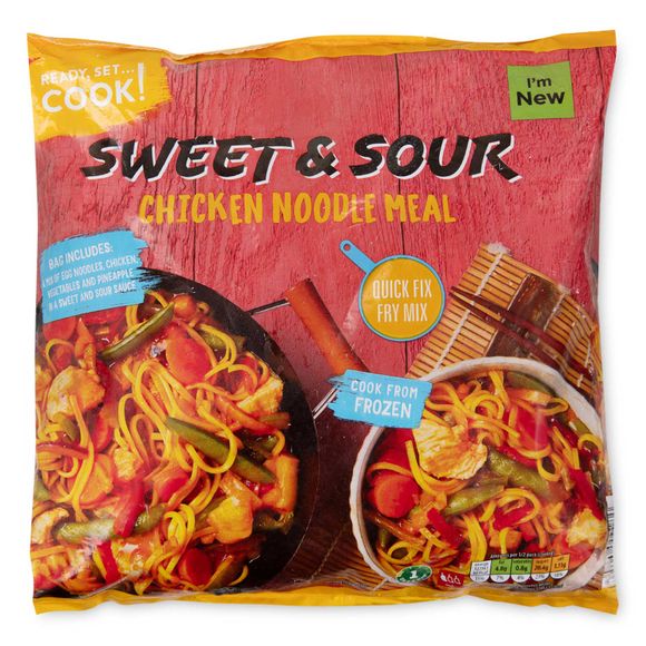 Sweet & Sour Chicken With Noodles 700g Inspired Cuisine